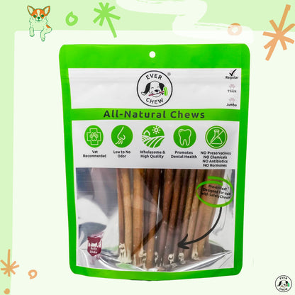 EverChew All-Natural Bully Sticks - Refill Pack