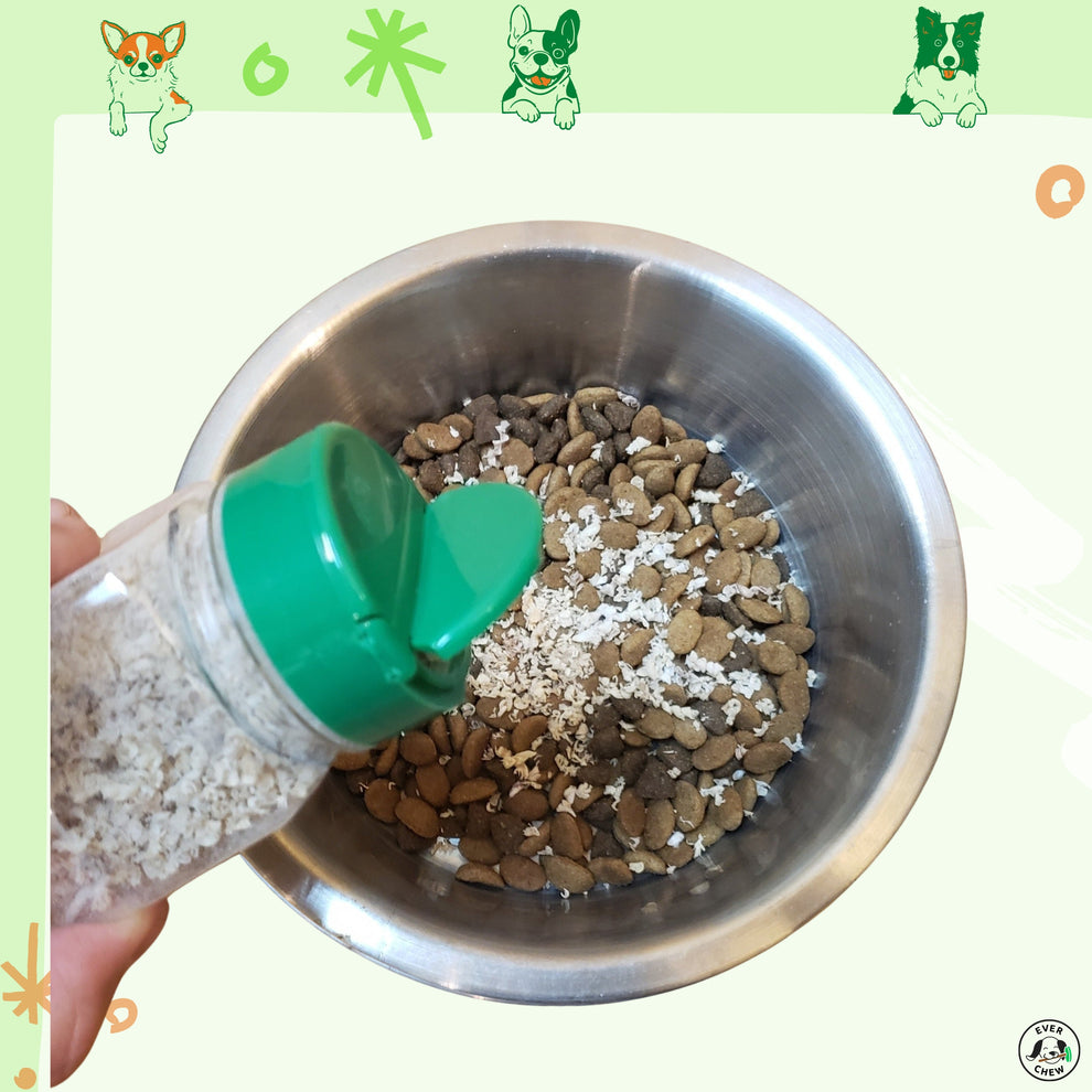 RETAIL EverChew Poochie Parm Dog Treat Topper Bully Stick SafetyChew